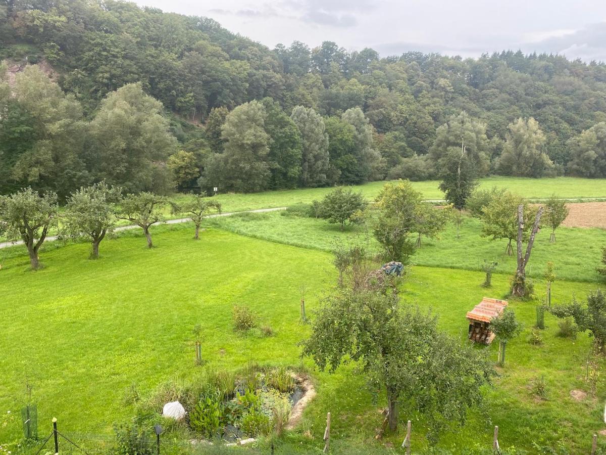 Kleine-Radoase, Ruhiges Oekologisch Renoviertes Doppelzimmer Weilburg Exterior foto